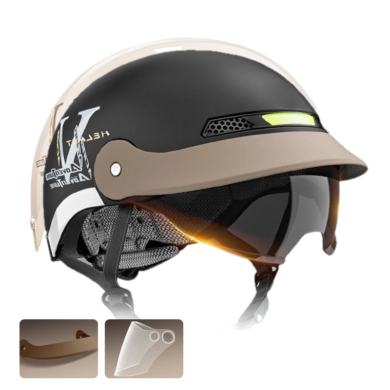 🛡️Atmungsaktiver, leichter und stoßfester Motorradhelm🏍️50 % Rabatt💥💥💥
