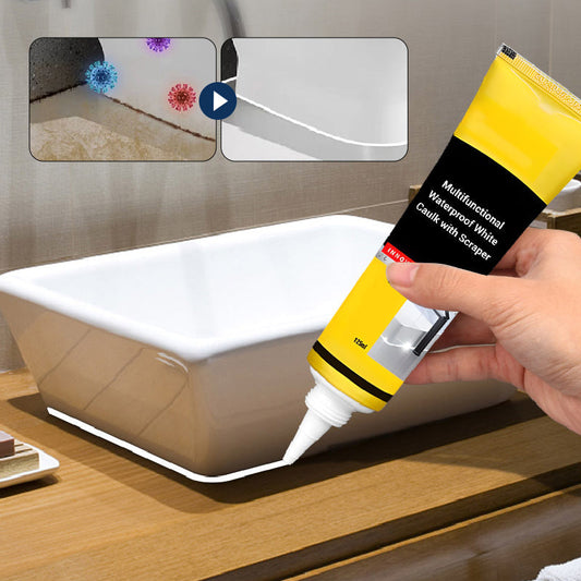 Selante Branco Multifuncional Impermeável com Espátula